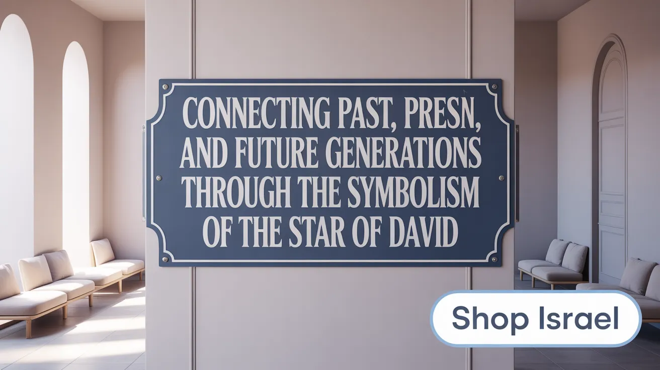 Connecting Past, Present, and Future Generations Through the Symbolism of the Star of David