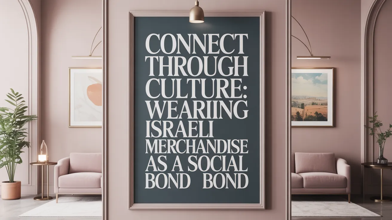 Connect Through Culture: Wearing Israeli Merchandise as a Social Bond