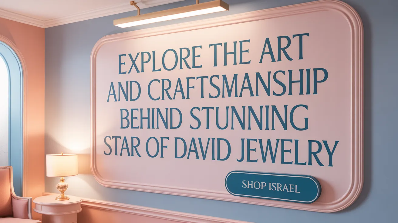 Explore the Art and Craftsmanship Behind Stunning Star of David Jewelry