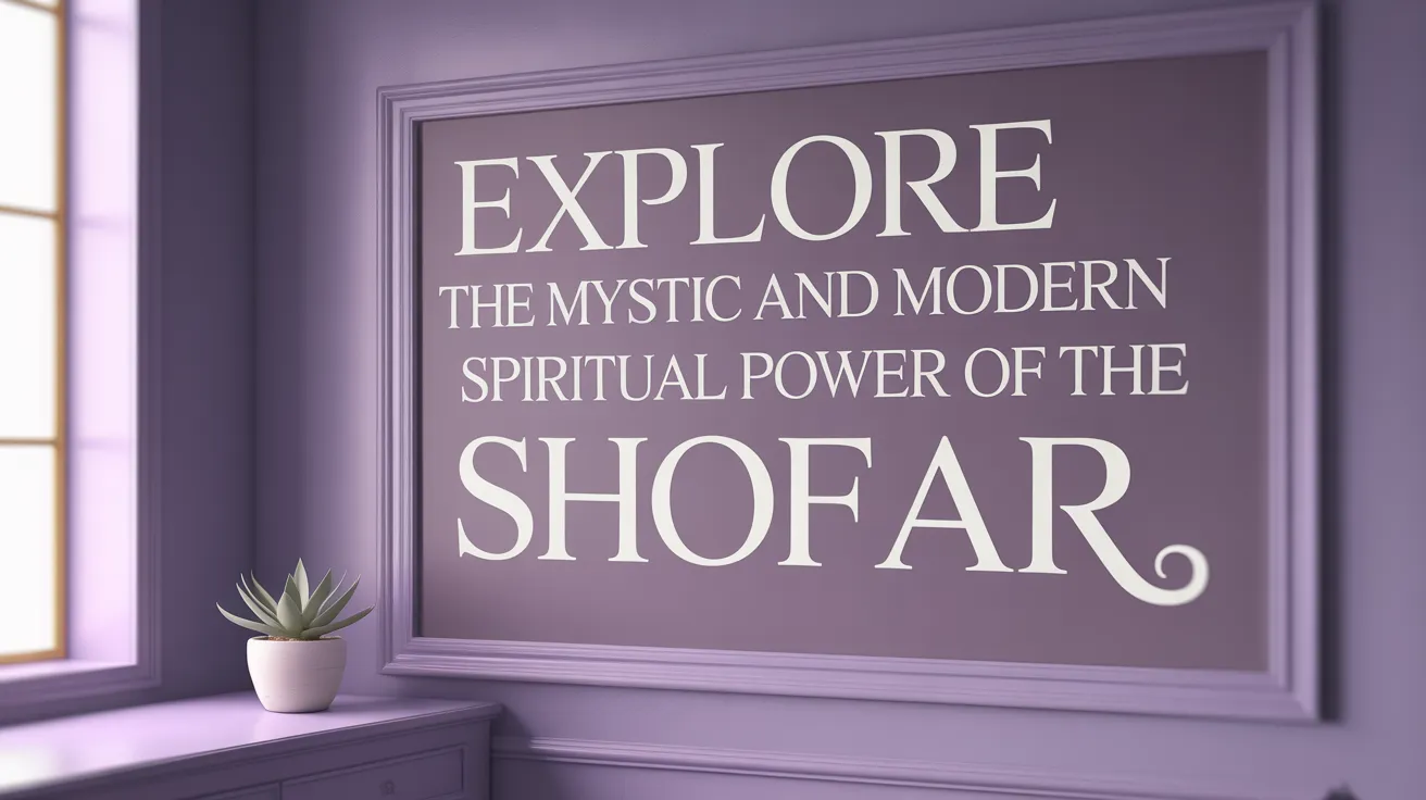 Explore the Mystic and Modern Spiritual Power of the Shofar