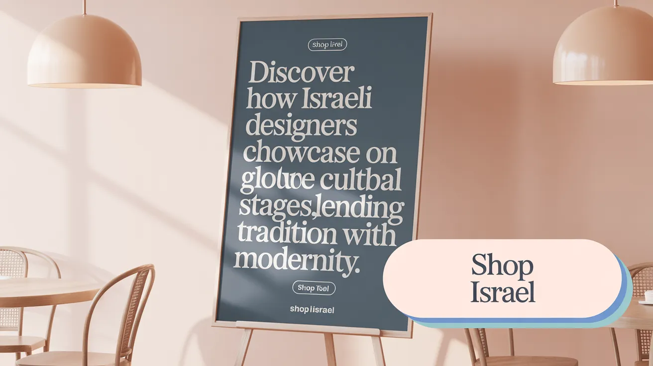 Discover how Israeli designers showcase culture on global stages, blending tradition with modernity.