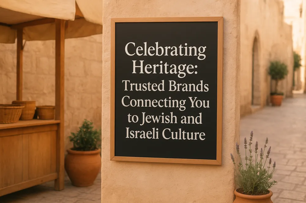 Celebrating Heritage: Trusted Brands Connecting You to Jewish and Israeli Culture