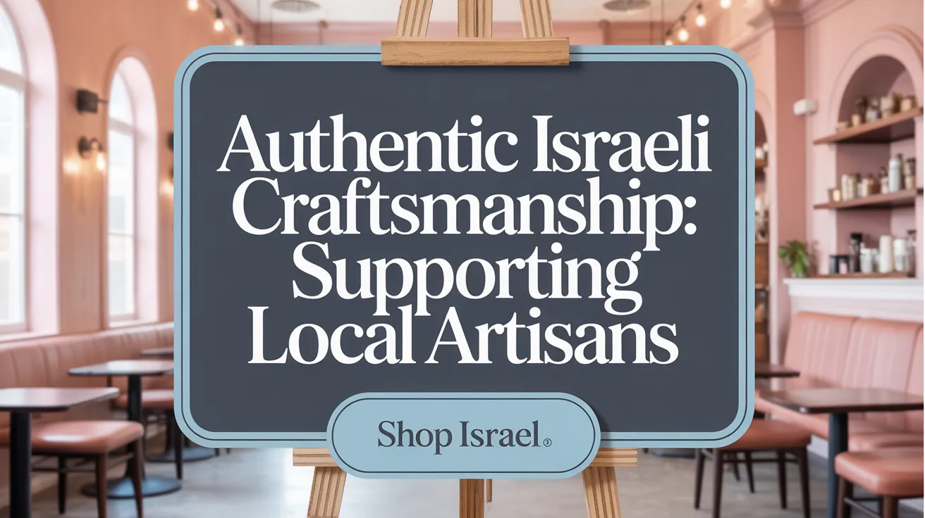 Authentic Israeli Craftsmanship: Supporting Local Artisans