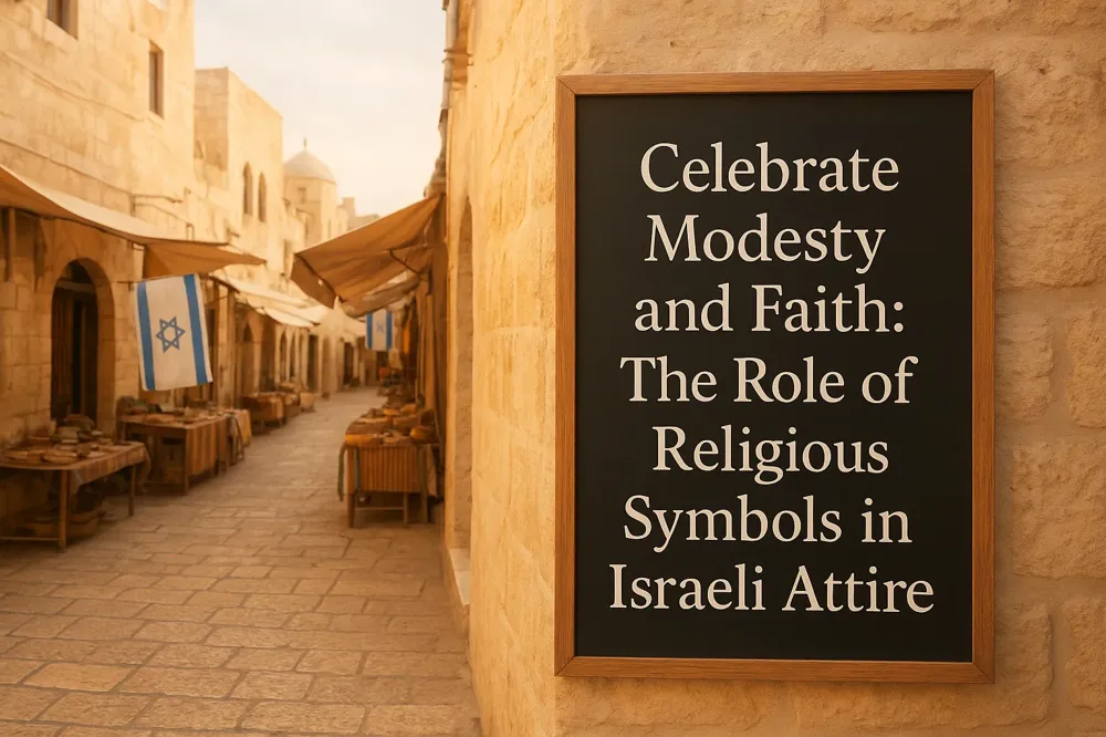 Celebrate Modesty and Faith: The Role of Religious Symbols in Israeli Attire