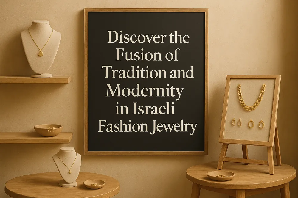 Discover the Fusion of Tradition and Modernity in Israeli Fashion Jewelry