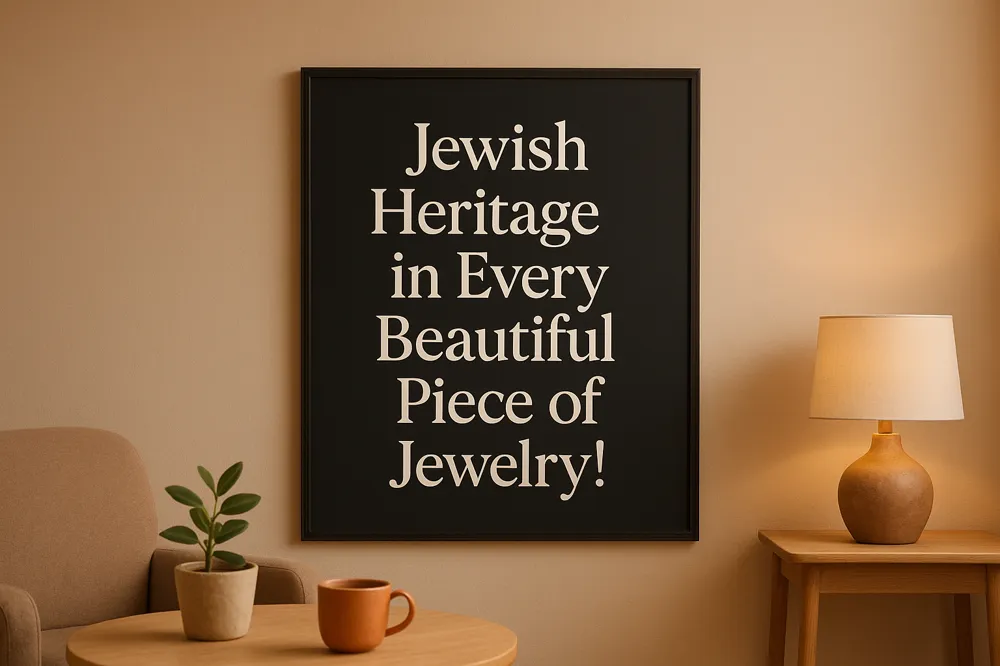 Jewish Heritage in Every Beautiful Piece of Jewelry!