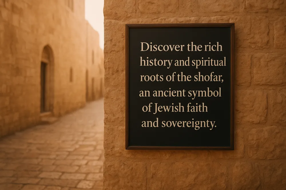 Discover the rich history and spiritual roots of the shofar, an ancient symbol of Jewish faith and sovereignty.