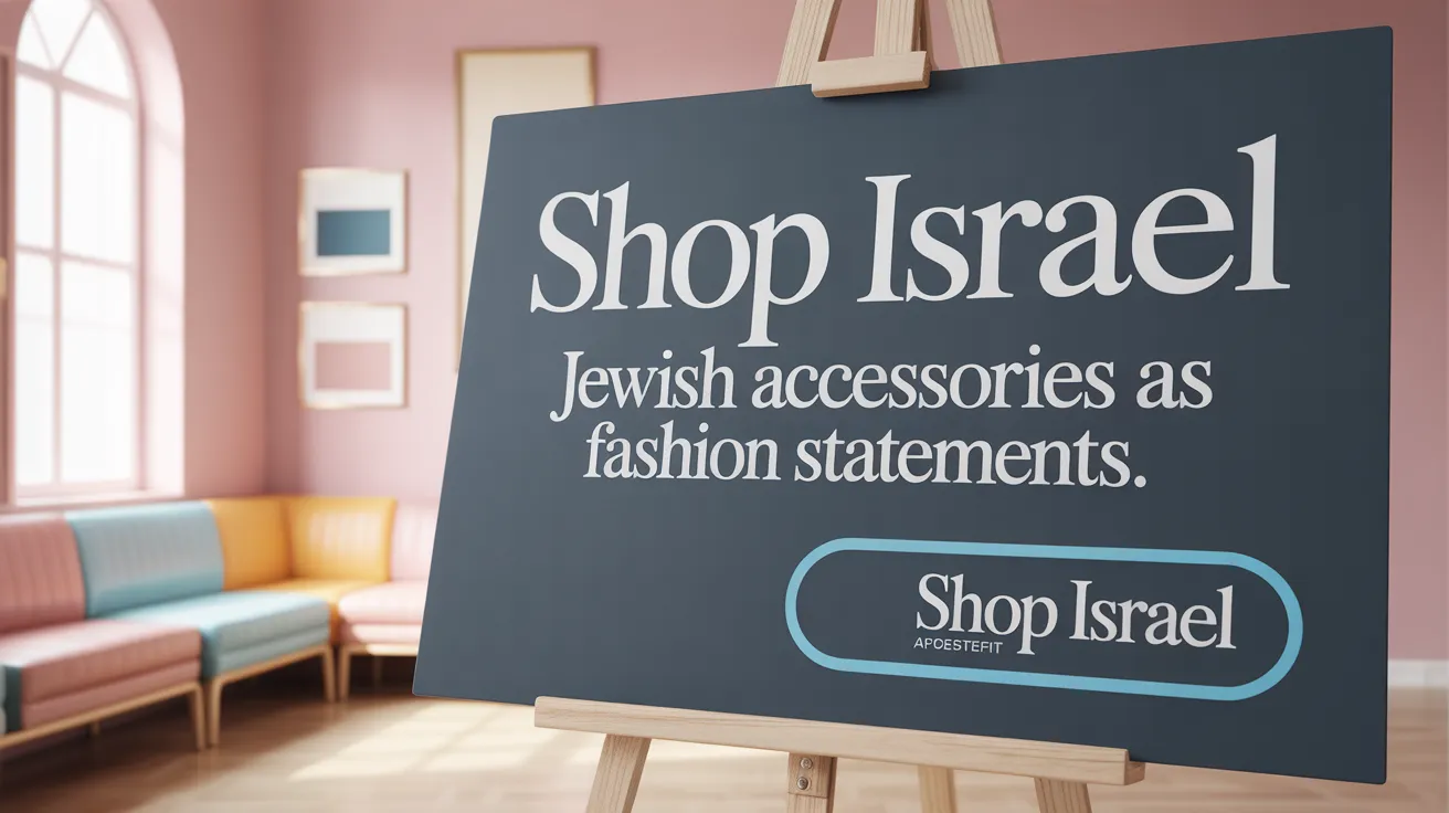 Jewish Accessories as Fashion Statements