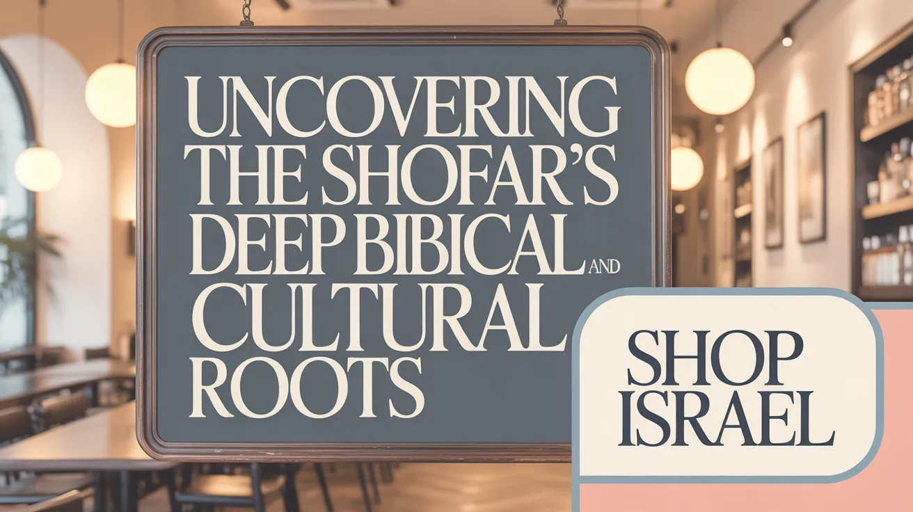 Uncovering the Shofar's Deep Biblical and Cultural Roots