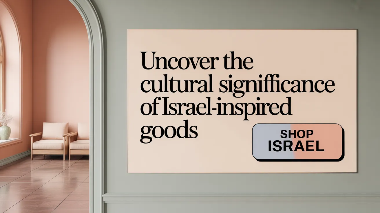 Uncover the Cultural Significance of Israel-Inspired Goods