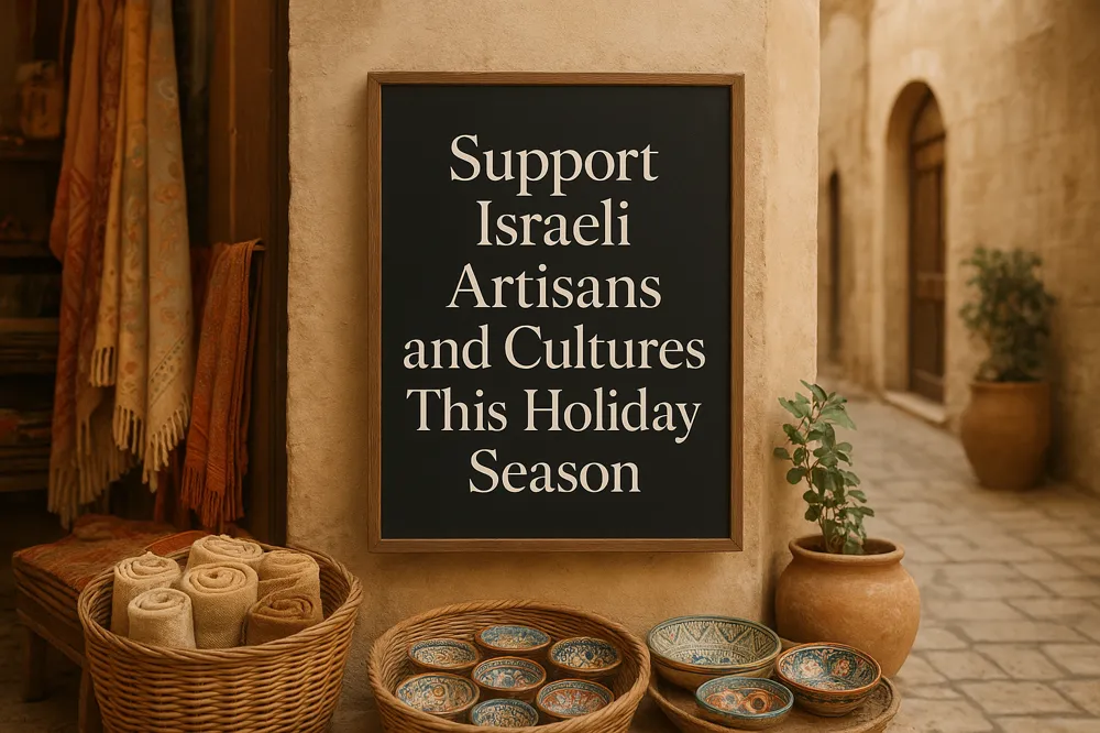 Support Israeli Artisans and Cultures This Holiday Season