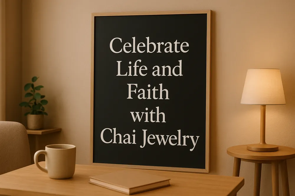 Celebrate Life and Faith with Chai Jewelry