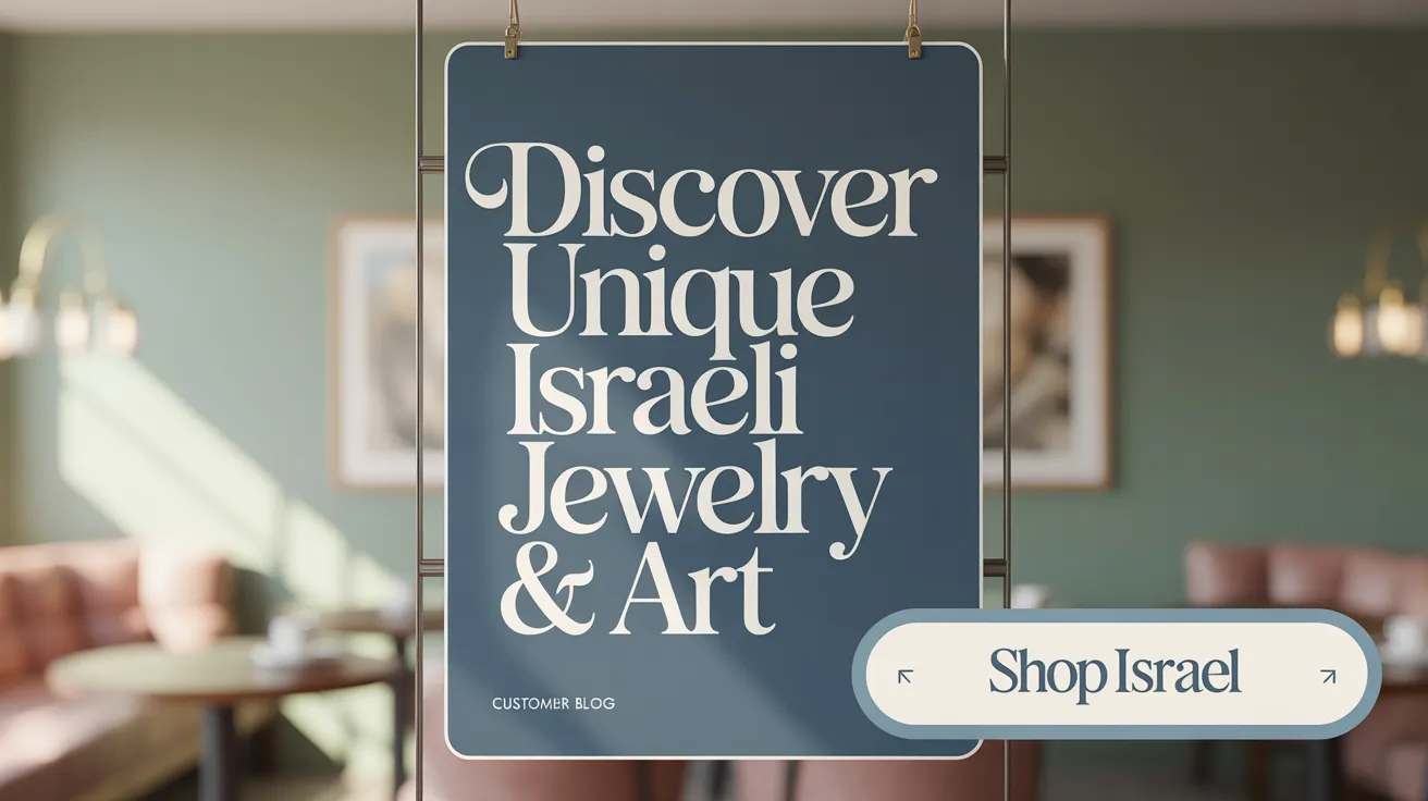 Discover Unique Israeli Jewelry &amp; Art