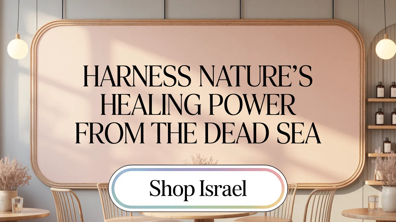 Harness Nature’s Healing Power from the Dead Sea