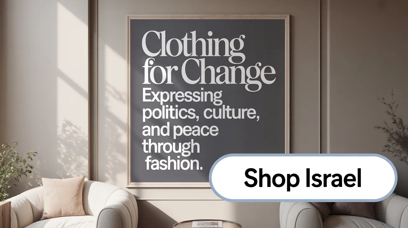 Clothing for Change: Expressing Politics, Culture, and Peace through Fashion