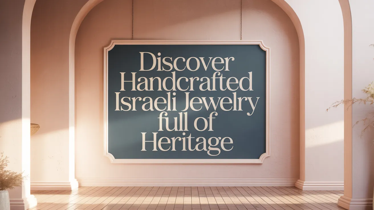 Discover Handcrafted Israeli Jewelry Full of Heritage