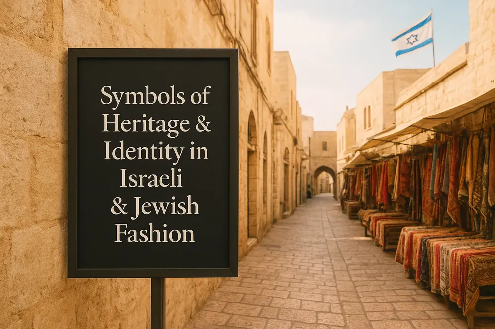 Symbols of Heritage &amp; Identity in Israeli &amp; Jewish Fashion