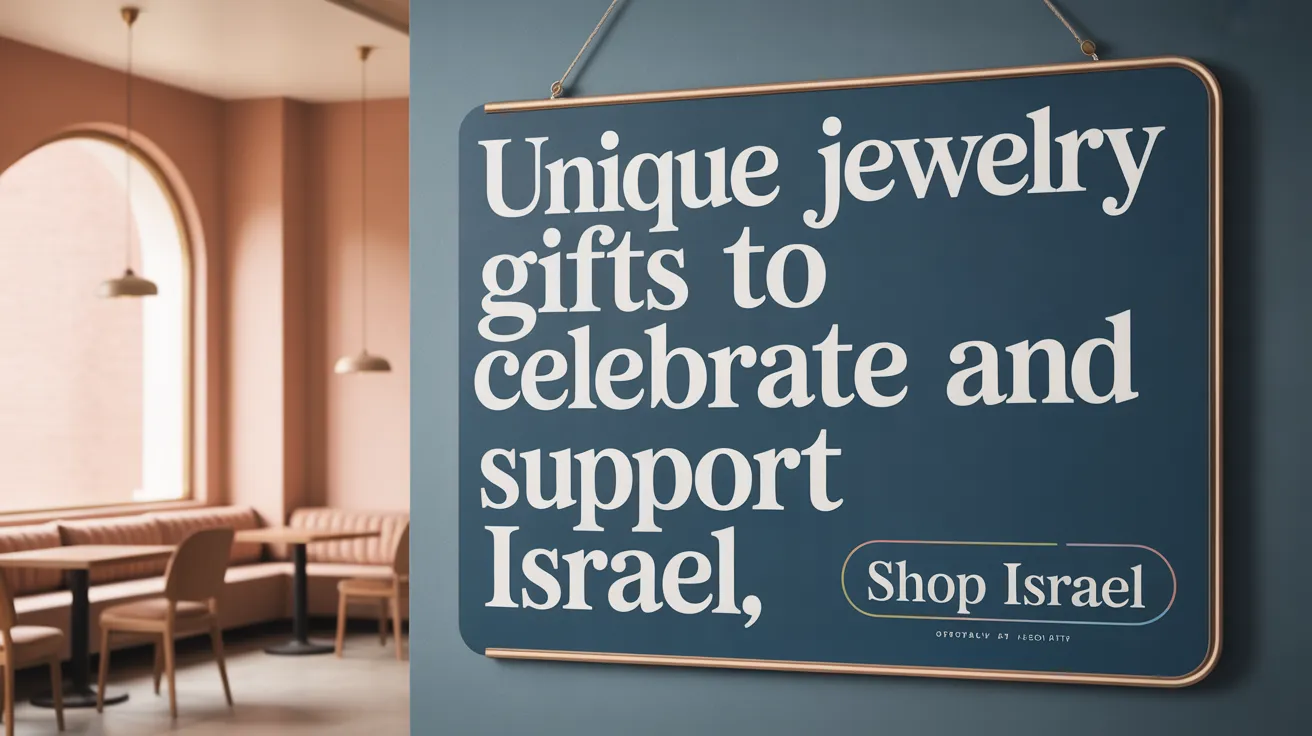 Unique Jewelry Gifts to Celebrate and Support Israel