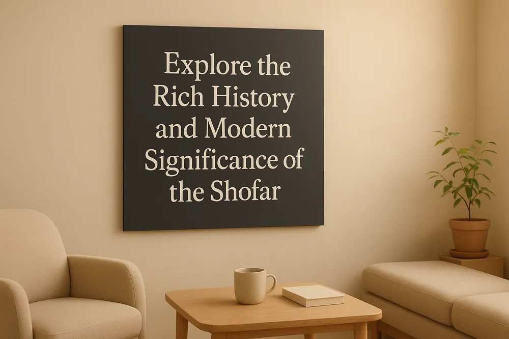 Explore the Rich History and Modern Significance of the Shofar