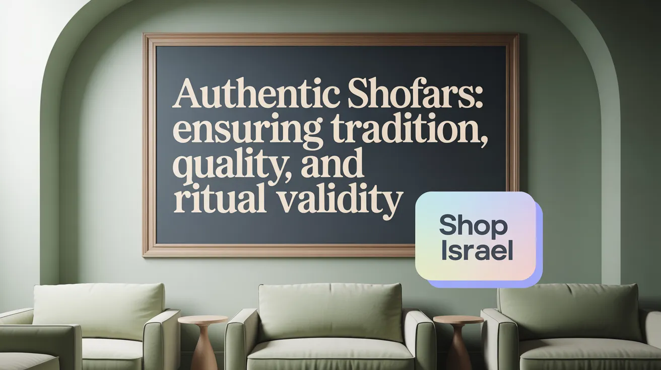 Authentic Shofars: Ensuring Tradition, Quality, and Ritual Validity