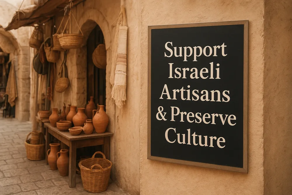 Support Israeli Artisans &amp; Preserve Culture