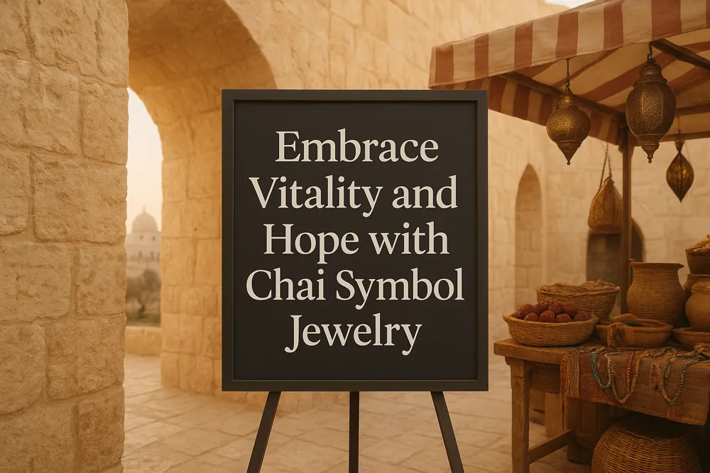 Embrace Vitality and Hope with Chai Symbol Jewelry