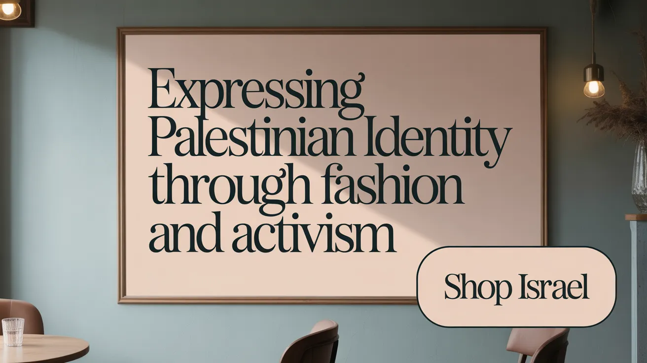 Expressing Palestinian Identity through Fashion and Activism