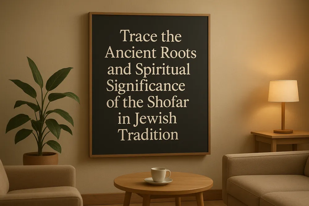 Trace the Ancient Roots and Spiritual Significance of the Shofar in Jewish Tradition