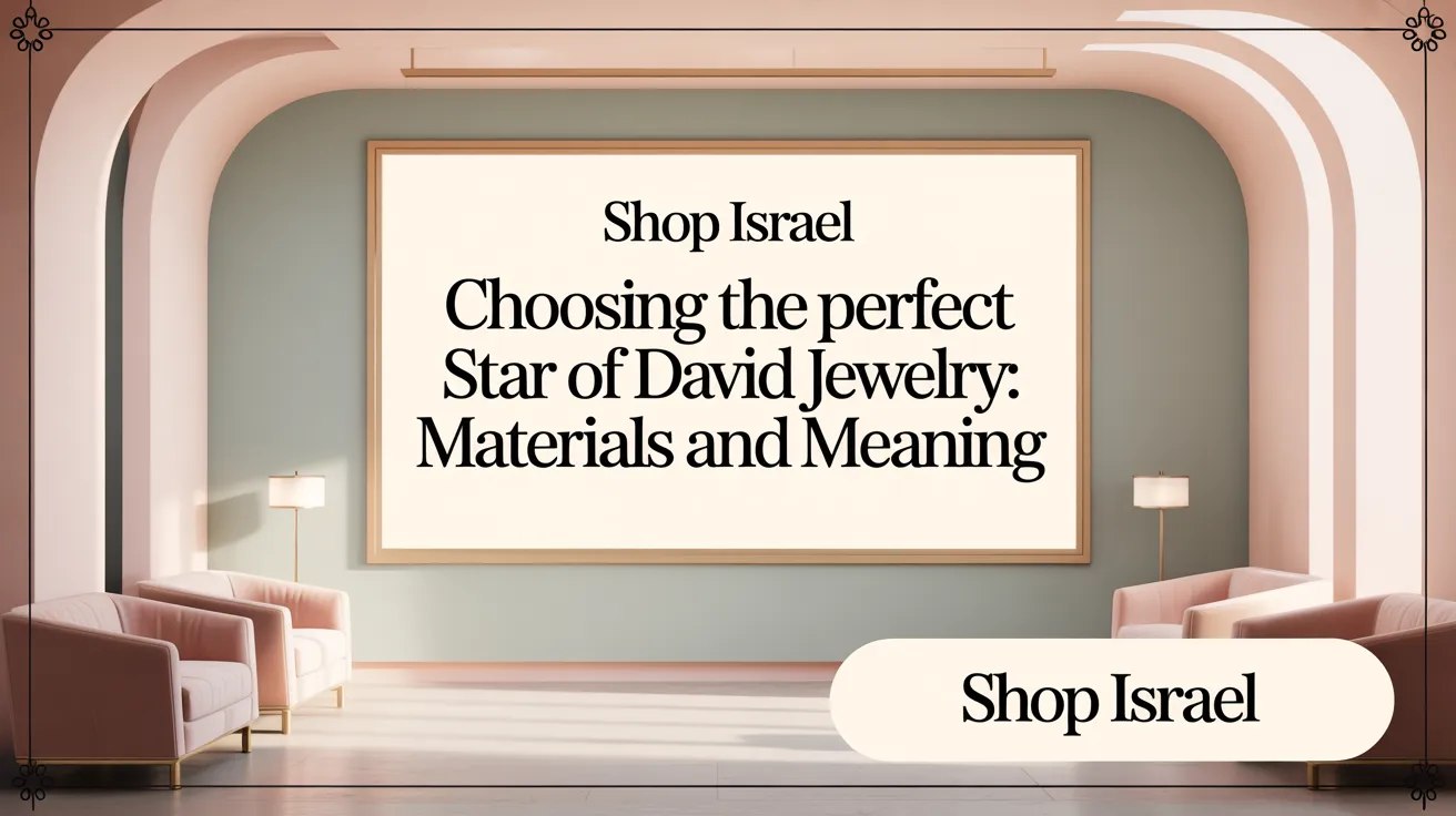 Choosing the Perfect Star of David Jewelry: Materials and Meaning
