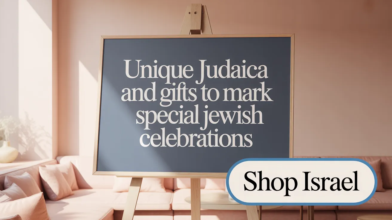 Unique Judaica and Gifts to Mark Special Jewish Celebrations