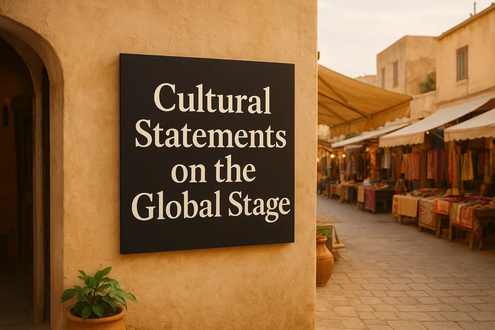 Cultural Statements on the Global Stage