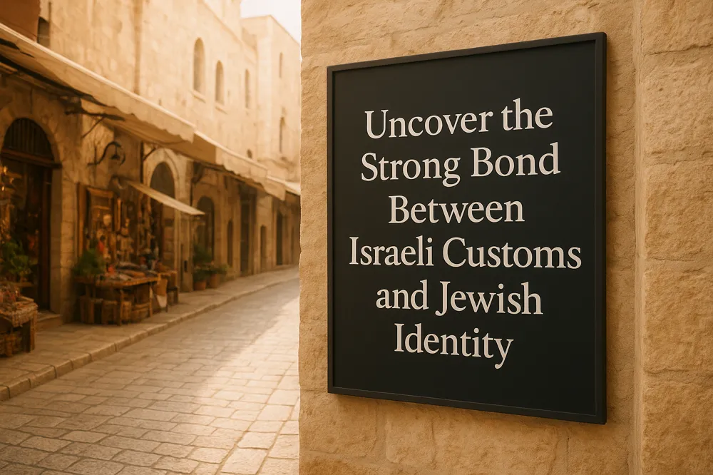 Uncover the Strong Bond Between Israeli Customs and Jewish Identity