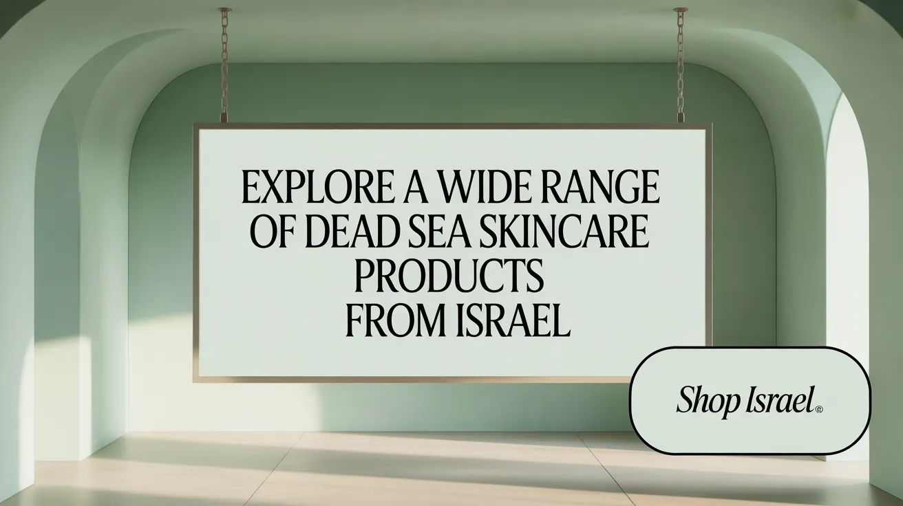Explore a Wide Range of Dead Sea Skincare Products From Israel