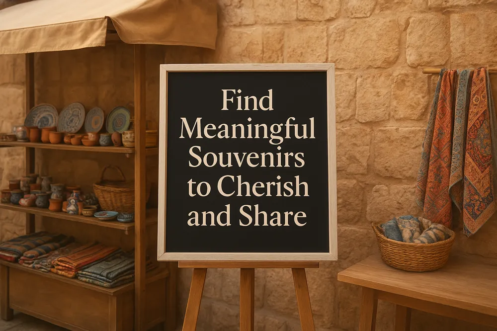 Find Meaningful Souvenirs to Cherish and Share