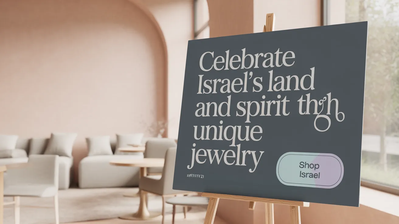 Celebrate Israel's Land and Spirit Through Unique Jewelry