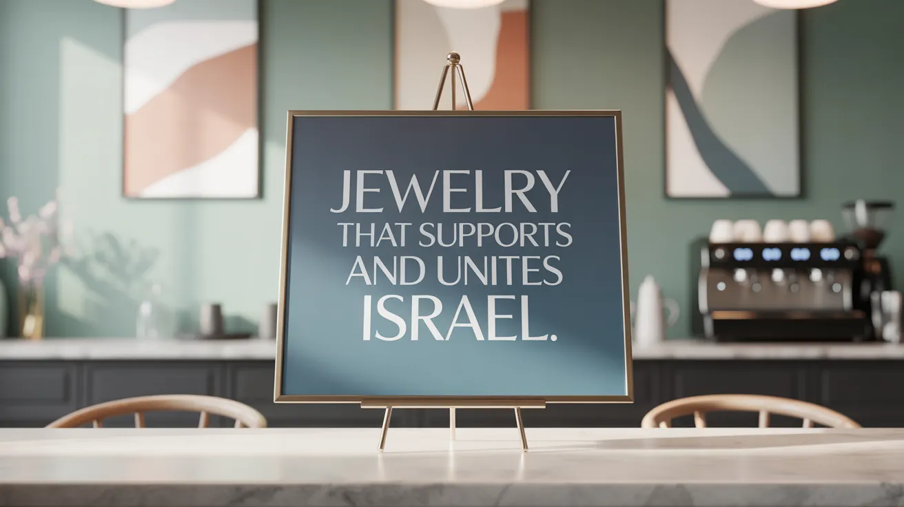 Jewelry That Supports and Unites Israel