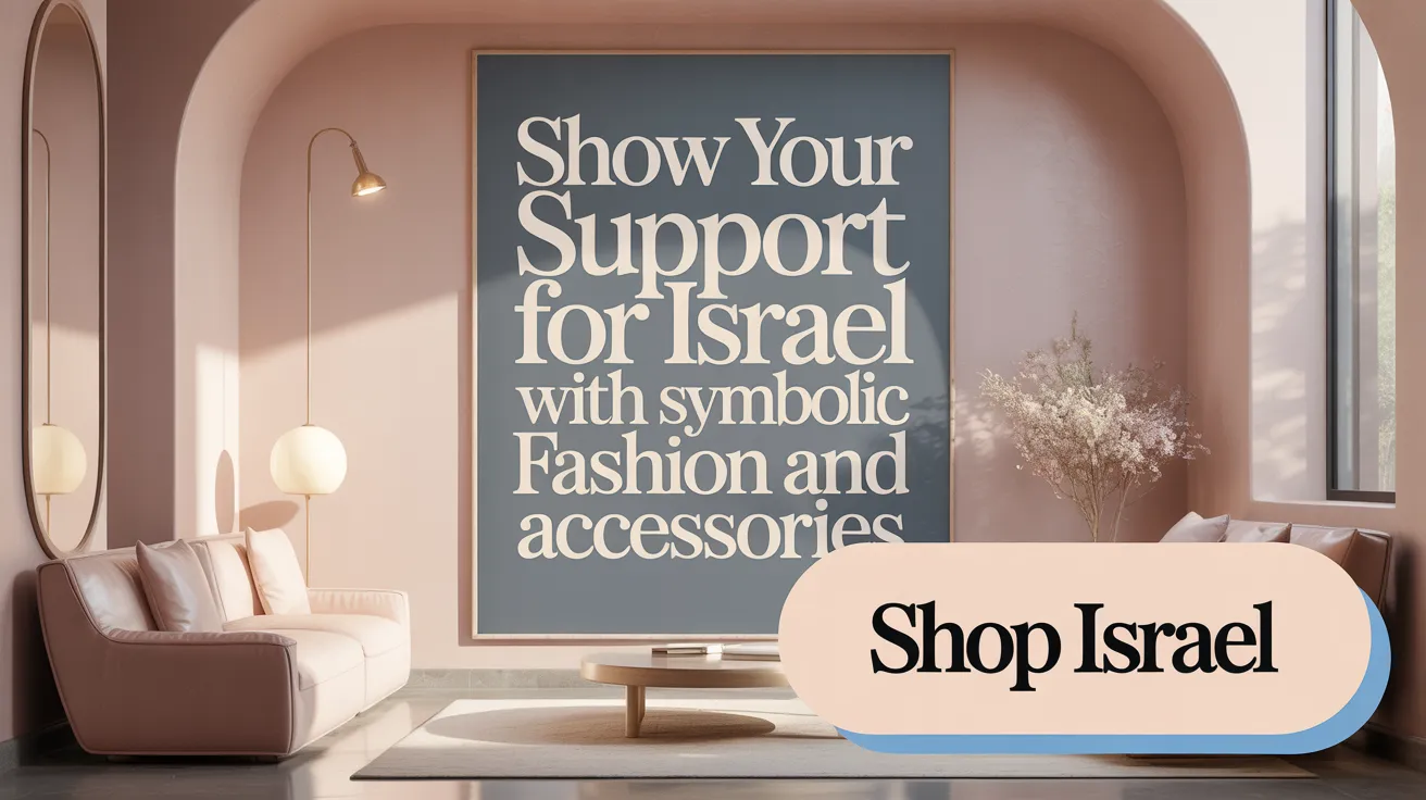 Show Your Support for Israel with Symbolic Fashion and Accessories