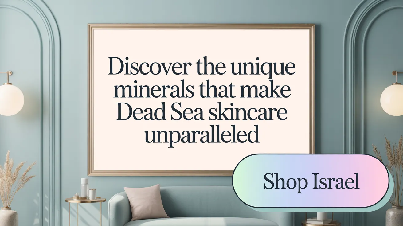 Discover the Unique Minerals that Make Dead Sea Skincare Unparalleled