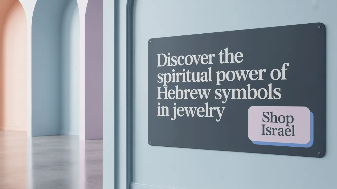Discover the Spiritual Power of Hebrew Symbols in Jewelry