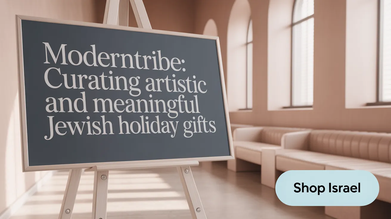 ModernTribe: Curating Artistic and Meaningful Jewish Holiday Gifts