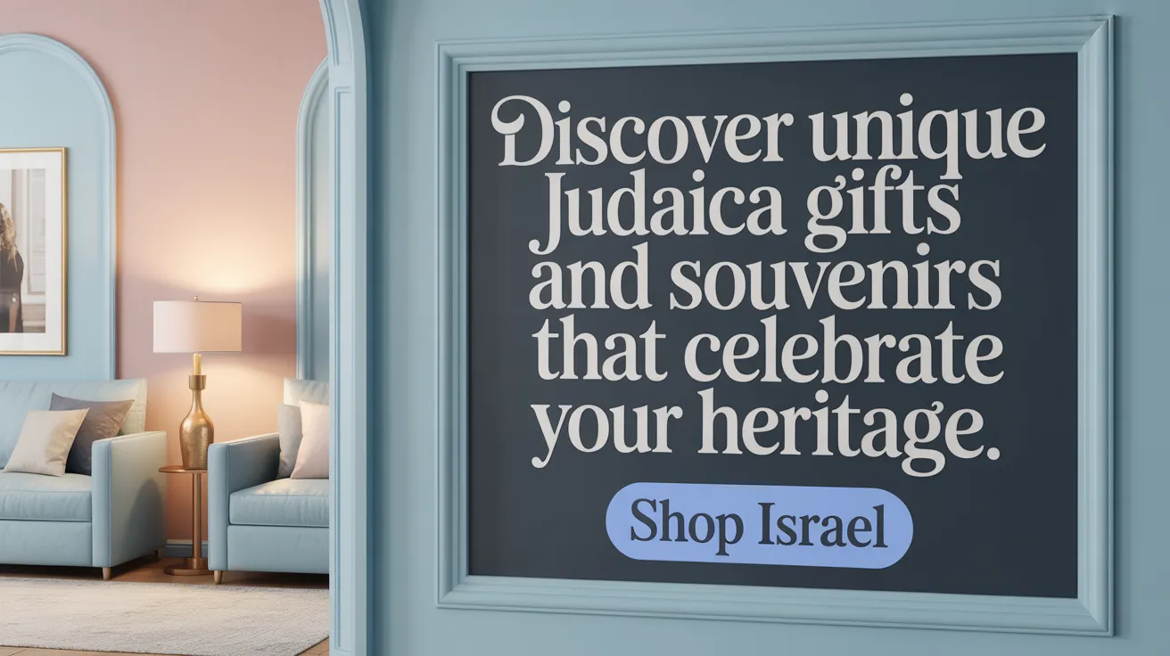 Discover Unique Judaica Gifts and Souvenirs That Celebrate Your Heritage