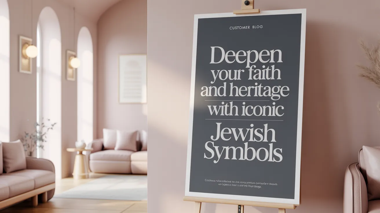 Deepen Your Faith and Heritage with Iconic Jewish Symbols