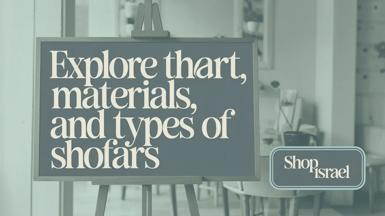 Explore the Art, Materials, and Types of Shofars
