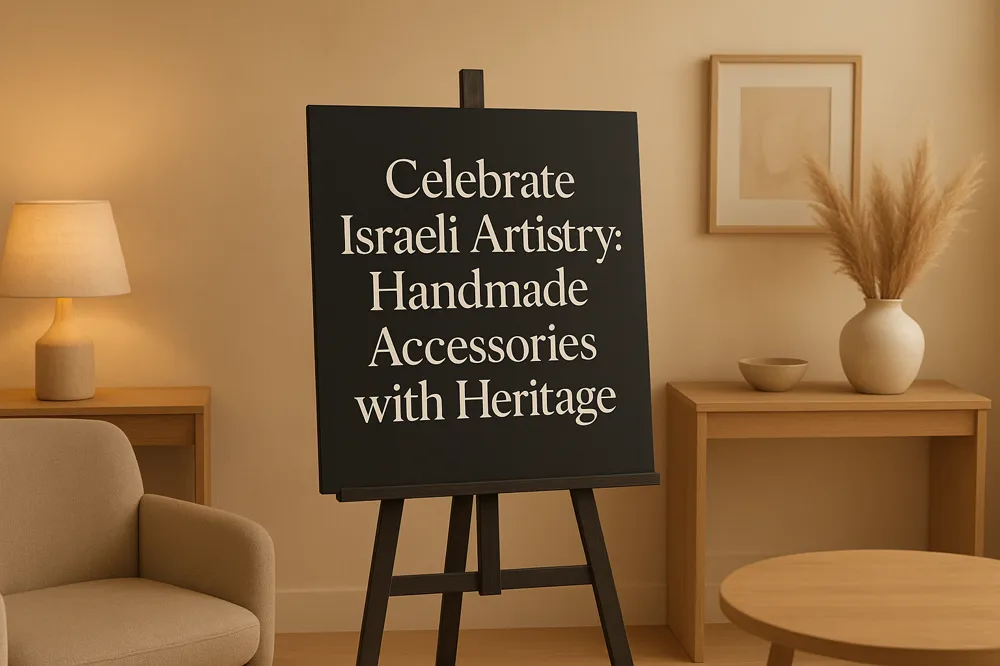 Celebrate Israeli Artistry: Handmade Accessories with Heritage