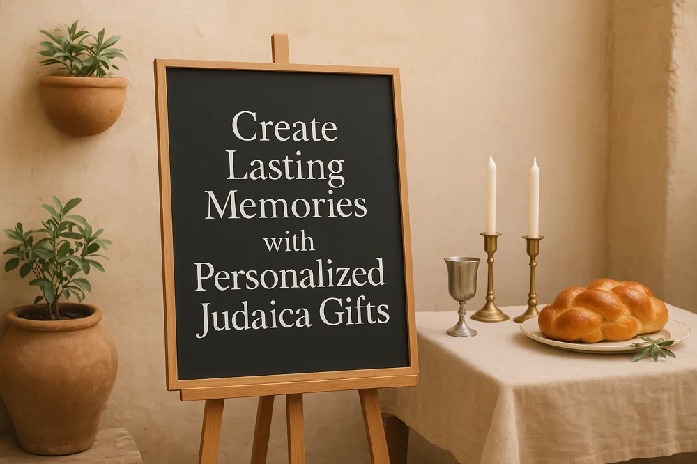 Create Lasting Memories with Personalized Judaica Gifts