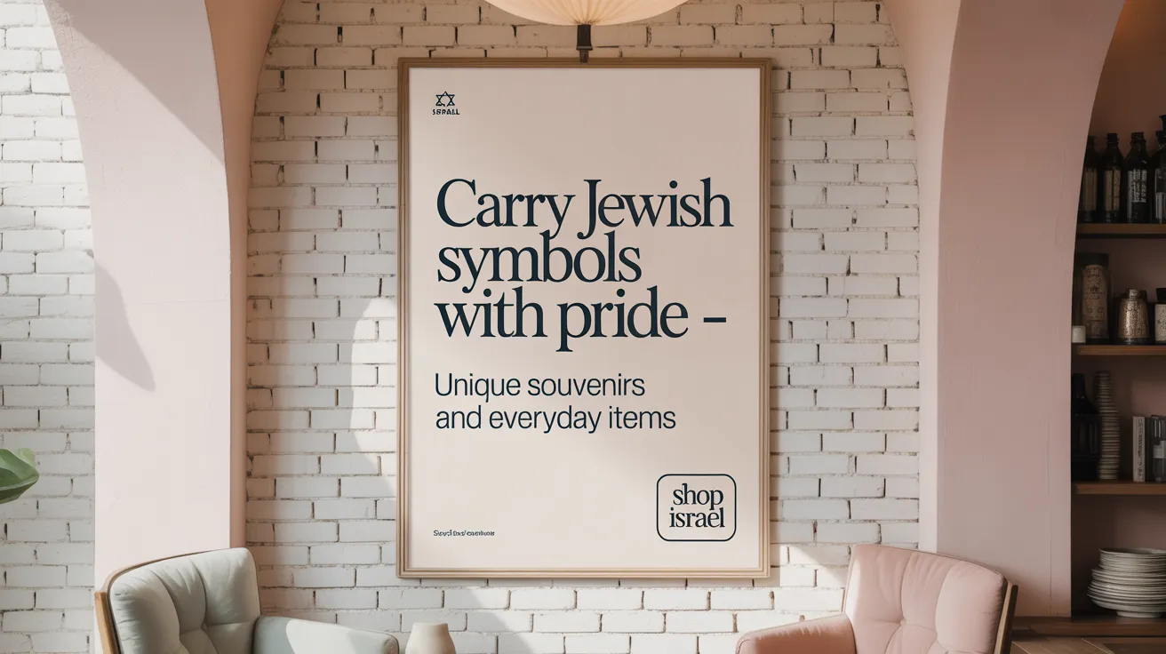 Carry Jewish Symbols with Pride – Unique Souvenirs and Everyday Items