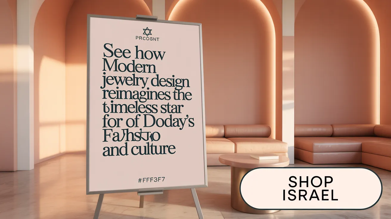 See how modern jewelry design reimagines the timeless Star of David for today's fashion and culture.