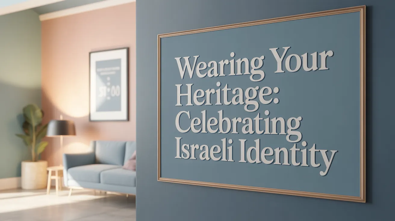 Wearing Your Heritage: Celebrating Israeli Identity