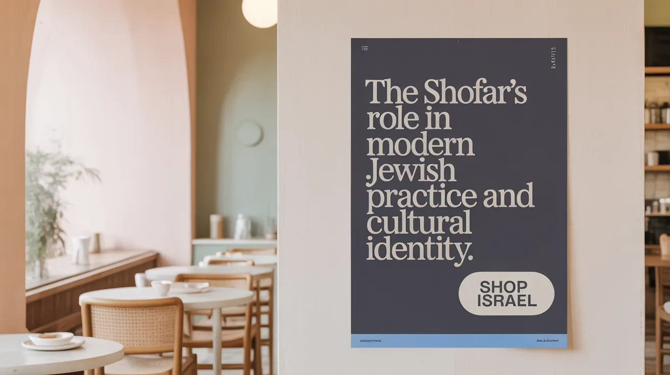 The Shofar's Role in Modern Jewish Practice and Cultural Identity