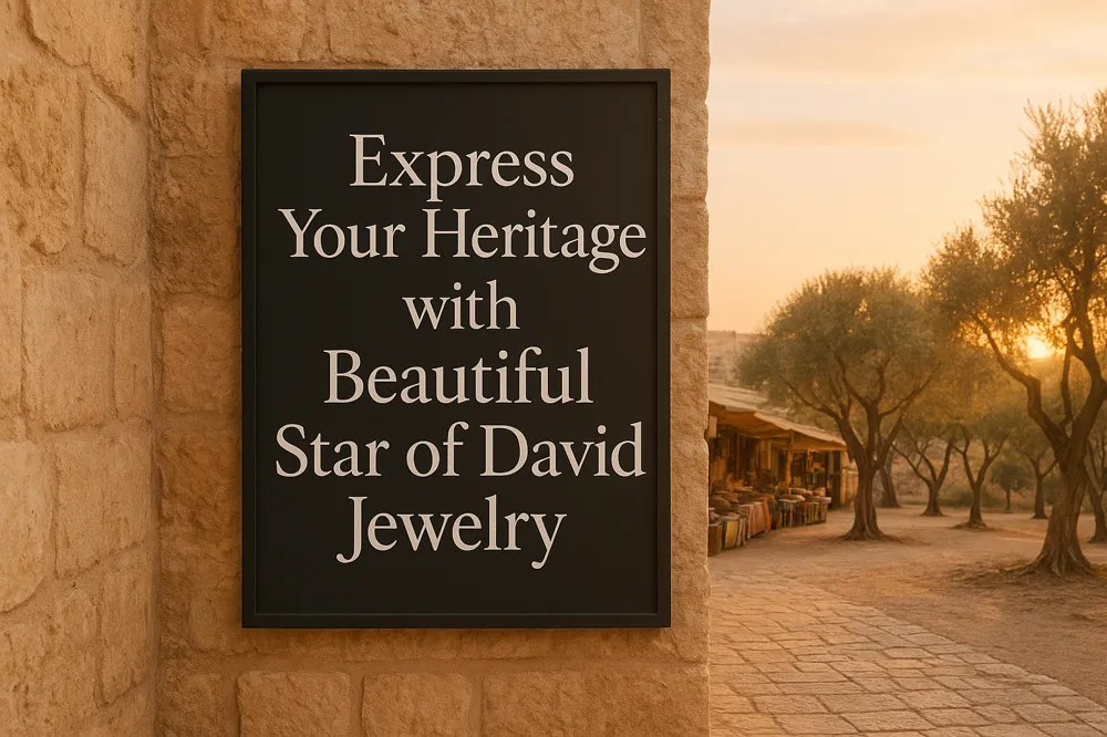 Express Your Heritage with Beautiful Star of David Jewelry